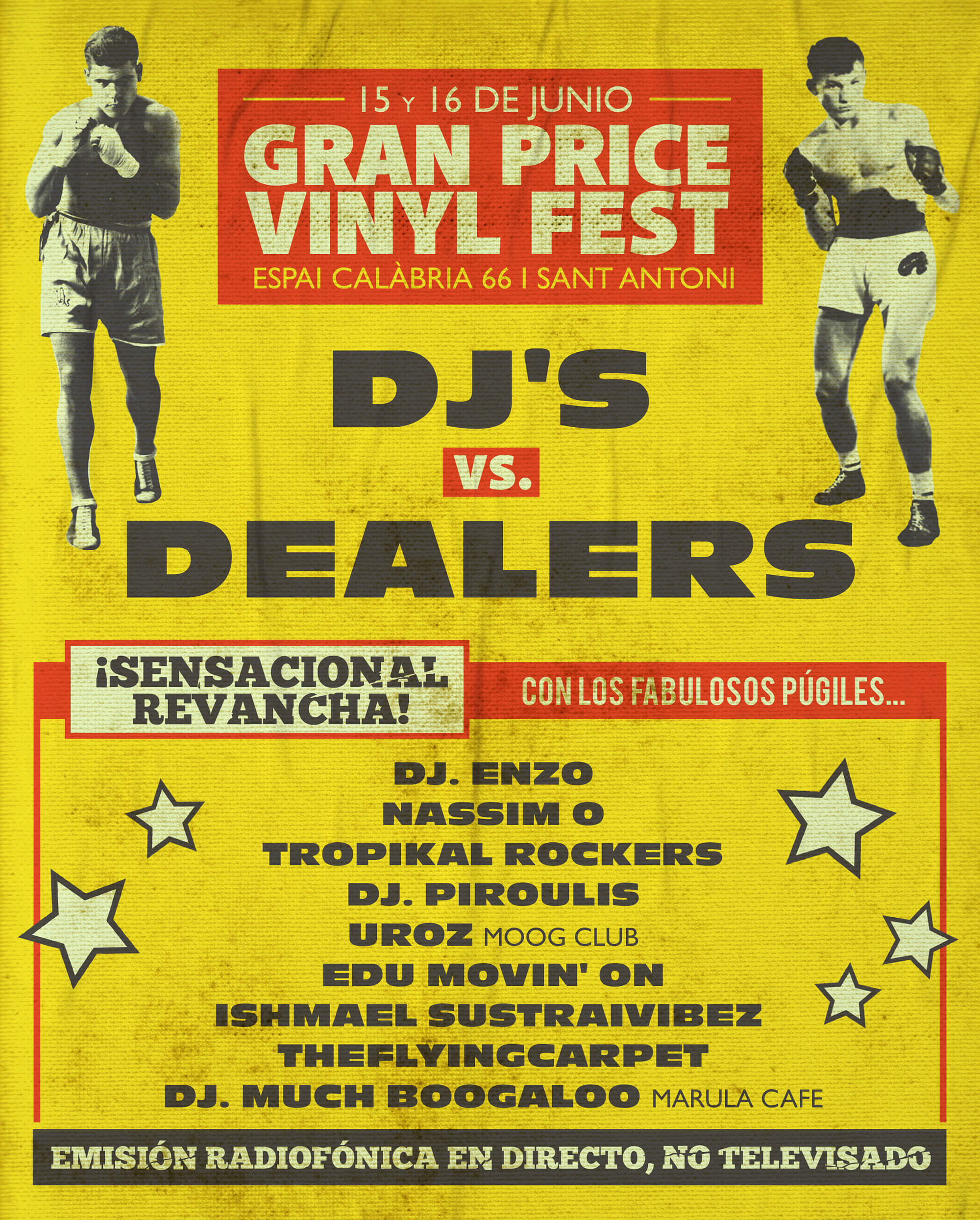 Gran Price Vinyl Fest 2019 – DJ’s vs Dealers