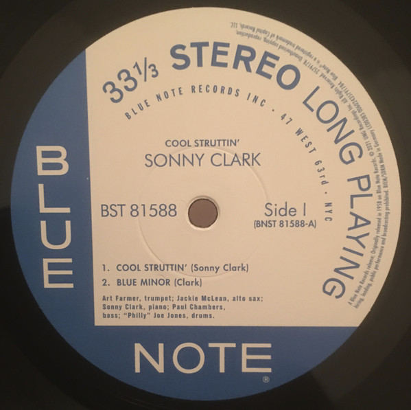 Sonny Clark – Cool Struttin' - DISCOS REDONDOS
