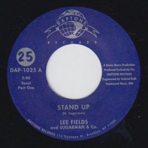 Lee Fields And Sugarman & Co. - Stand Up