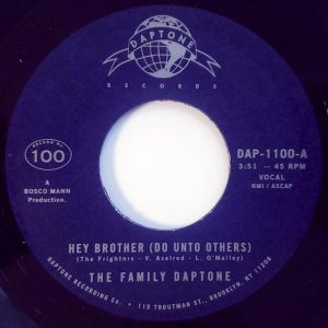 The Family Daptone / The 100 Knights Orchestra ‎– Hey Brother (Do Unto Others) / Soul Fugue