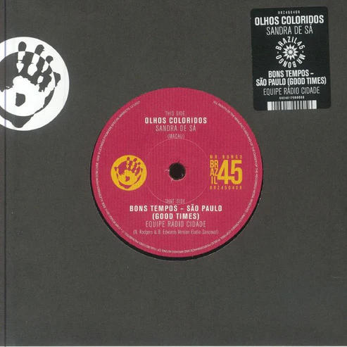 Sandra De Sá / Equipe Rádio Cidade - Olhos Coloridos / Bons Tempos: São Paulo