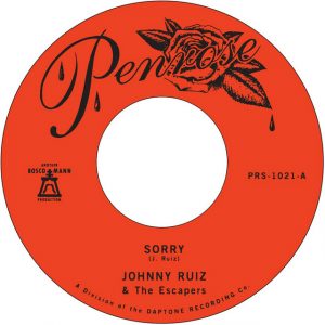 Johnny Ruiz & The Escapers - Sorry
