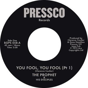 The Prophet & His Disciples - You Fool, You Fool